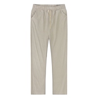Pantalons en toile pour hommes |   Pantalon respirant léger de couleur unie pour le printemps |   Vêtements de sport décontractés, coupe ample, séchage rapide