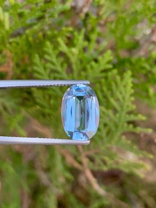 Aigue-marine bleue naturelle, taille ovale, pierre précieuse non montée pour la création de bijoux fins, gemme de luxe - Product Image 1