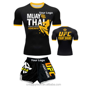 Ropa de Entrenamiento de Artes Marciales de Secado Rápido, Transpirable, de Nailon, Traje de Combate, Logotipo Frontal, Venta al Por Mayor Transfronteriza, Hecho a Medida - Product Image 6