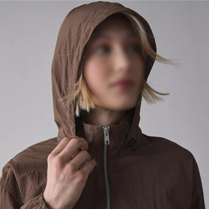 Chaqueta Safari Impermeable Reflectante con Capucha para Hombre, Color Verde, con Cierre de Cremallera, Ropa Casual para Exteriores, Temporada de Otoño, Exterior de Nailon - Product Image 5