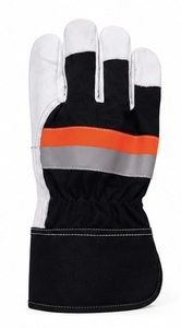 Gants MUBASHAR PRO GRIP en cuir international antidérapants, résistants à la chaleur, durables, respirants, avec manchette renforcée, personnalisables - Product Image 3