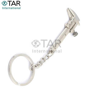 Mini outil porte-clés avec porte-clés, règle à vernier mobile, porte-clés coulissant, mesure compacte - Product Image 2