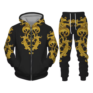 Survêtement d'hiver à capuche pour homme, sublimation, qualité supérieure, 100% coton, extensible dans quatre directions, logo/couleur personnalisés, grandes tailles, respectueux de l'environnement - Product Image 1