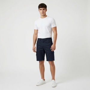 Wholesale Men Polyester Cargo Shorts Multi Pocket Outdoor Workwear Quick Dry Summer Utility Half Pants - Product Image 3