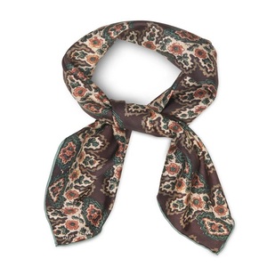 Écharpe en mousseline de soie et polyester imprimée numériquement avec logo personnalisé, motif peint, pour l'été, pour filles - Multifonctionnelle et douce pour la peau - Product Image 1