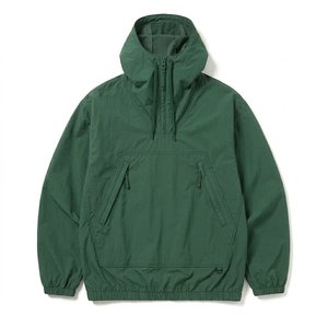 RTS Wholesales Custom Logo Green Men's High Quality Nylon <b>Wind</b> <b>Breaker</b> Sets For Summer Outdoor Men Set Streetwear Hoodies Shorts - Product Image 2