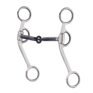 Bocado de Montura Deslizante de Acero Inoxidable de Calidad Premium para Caballos, Estilo Western, 5-14 SI, Boca 6-12, Bocados para Montar a Caballo - Product Image 1