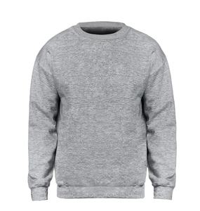 Sudadera de cuello redondo personalizada para hombre y mujer, Jersey de algodón 100%, sudadera de gran tamaño con forro polar en blanco, venta al por mayor - Product Image 2
