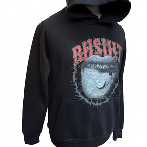 Sudadera con Capucha de Alta Gama para Hombre, 100% Algodón, Diseño Personalizado, Estilo Urbano Retro, Impresión Serigráfica, 450 gsm - Product Image 3