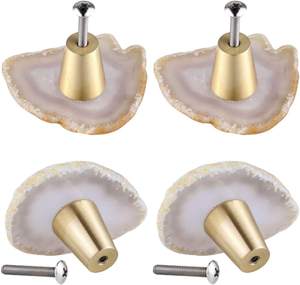 Pomos modernos para gabinetes con tornillos, tiradores decorativos para cajones, cómodas, armarios y despensas - Product Image 4
