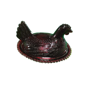Recipiente Decorativo de Vidrio Premium con Plato, Hecho a Mano, para Almacenamiento en la Cocina - Product Image 3