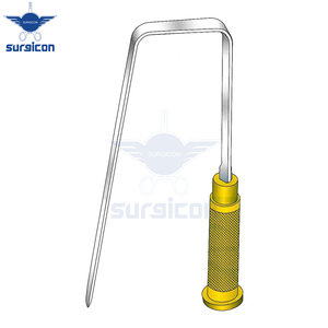 Disector Quirúrgico Reutilizable de Acero Inoxidable de 22.5 cm y 3 cm, Herramienta Médica para Cirugía General, Plástica y Cosmética - Product Image 4