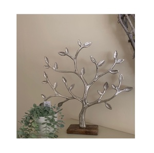 Majestic Aluminum Tree Sculptures Inspired By Nature And Modern Elegance In Timeless Forest Dreams Serene Harmony <b>Light</b> - Product Image 4