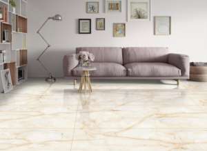 Carreaux de porcelaine brillants de luxe premium, grandes dalles pour sol et mur, dimensions 800x1600, 1200x1800, 750x1500 mm, pour design d'intérieur moderne - Product Image 4