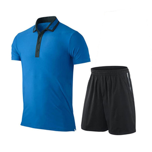 Uniformes de tennis en gros avec broderie et logos personnalisés pour clubs professionnels, ensembles de chemises et shorts de tennis tendance - Product Image 1