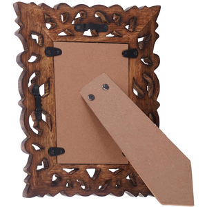 กรอบรูปไม้ธรรมชาติสุดหรู ดีไซน์คลาสสิกสำหรับตั้งโต๊ะ เหมาะสำหรับตกแต่งภายในสไตล์โมเดิร์น - Product Image 3