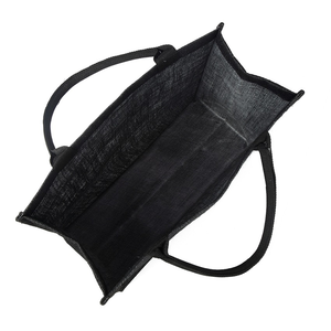 Sac de transport en jute écologique de qualité supérieure, durable, pour le marché et les courses - Product Image 3