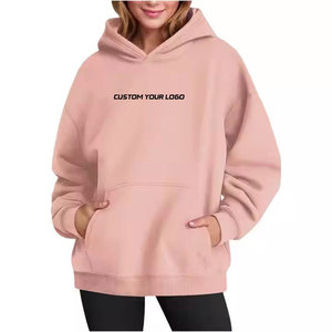 Sudadera con Capucha Wearpex, Nueva Moda para Mujer, Talla Grande, Holgada, Manga Larga, Lavado Ácido, Bordado, 100% Algodón, Estilo Urbano, Cálida y Ecológica - Product Image 2