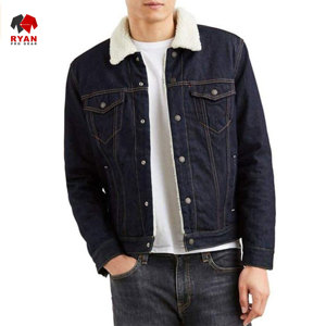 Veste en jean personnalisée Ryan Pro Gear pour hommes avec logo personnalisé, design OEM - Product Image 1