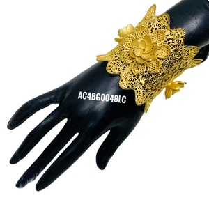 ขายร้อนใหม่หนึ่งกรัมทองชุบกำไลเครื่องประดับออกแบบแฟชั่นสตรี - Product Image 1