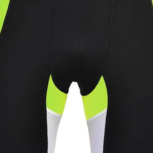 Pantalones Cortos de Boxeo Tailandés Personalizados Premium, Cómodos para Entrenamiento Profesional, Paneles Verde Neón, Alta Elasticidad - Product Image 5
