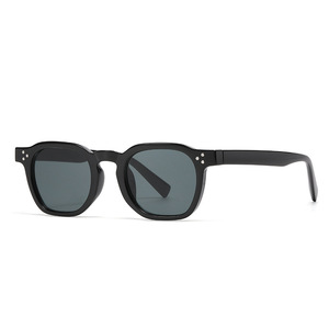 2025 Custom Logo Fashion Vintage UV400 <b>Square</b> <b>Sunglasses</b> Leopard Small Frame <b>Sunglasses</b> Men Women - Product Image 3