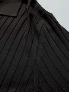 Men's Black Solid Knitted Viscose/Cotton <b>Short</b> Sleeve for Shirt Casual Breathable Quick Dry Regular Fit <b>Old</b> Money Style - Product Image 5