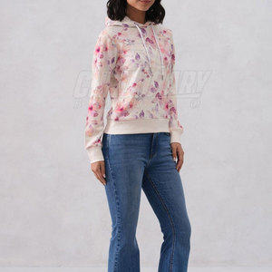 เสื้อฮู้ดผู้หญิงลำลอง ระบายอากาศได้ดี สวมใส่สบาย เหมาะสำหรับการเดินทาง พักผ่อน และชุดลำลองประจำวัน - Product Image 6