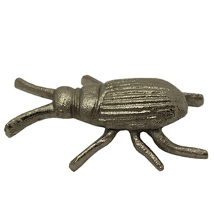 ของตกแต่งบ้านทองเหลืองชุบหยาบ,ประติมากรรมแมลงตกแต่งโต๊ะทำมือหรูหราสไตล์โมเดิร์นที่โชว์ชิ้นทำด้วยมือจำนวนมาก - Product Image 1