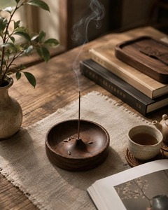 Eco-Friendly Wooden <b>Incense</b> <b>Stick</b> <b>Holder</b> Handmade Wood <b>Incense</b> Burner for Meditation Yoga & Tea Ceremony - Product Image 5