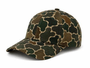 Gorra de Béisbol de Camuflaje Vintage con Logotipo Personalizado al por Mayor, Estructurada de 6 Paneles, de Algodón, de Alta Calidad, para Hombre - Product Image 2