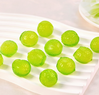 Bonbons gélifiés Lime Burst, gelée pelable avec garniture au jus sucré, vitamine C, 500g, paquet en vrac, bonbons aux fruits, prêts à manger pour les enfants
