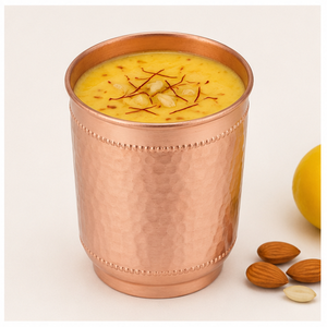Gobelet en cuivre pur pour les bienfaits de la santé, design martelé, tasse à eau en cuivre pour la maison et la décoration de table de restaurant de luxe - Product Image 4
