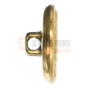 Botones de acero uniformes con orificios para coser, botones de acero de tono personalizado para conjuntos de ropa profesional - Product Image 6