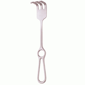 Écarteur chirurgical 35x40mm 25cm en acier inoxydable, instrument médical manuel de précision pour la rétraction tissulaire, outil de chirurgie - Product Image 2