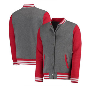 Chaqueta Universitaria Personalizada de Béisbol para Hombre, Chaqueta Varsity con Cuerpo de Lana y Mangas de Cuero Genuino, Chaqueta Universitaria con Logotipo Bordado - Product Image 6