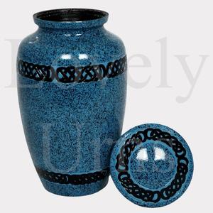 Urne funéraire apaisante pour cendres d'adulte, taille moyenne, souvenir commémoratif, conteneur pour cendres, design élégant et réconfortant - Product Image 3