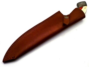 มีดเชฟเหล็กดามัสกัสคุณภาพสูง ทำมือ พร้อมด้ามไม้ลายธงชาติอเมริกัน - Product Image 6