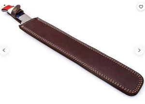 Couteau à fileter personnalisé Burraq, fait main, en acier Damas, lame de 9 à 12 pouces, compatible lave-vaisselle, 3,0 mm - Product Image 3