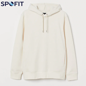 Sudaderas con Capucha Extra Grandes para Hombre, Color Sólido, 100% Algodón, Transpirables, Servicio OEM con Logotipo Personalizado, Venta al Por Mayor 2026 - Product Image 1