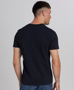 T-shirts col V pour hommes à prix avantageux, manches courtes, en coton, personnalisables, respirants, service OEM ODM. - Product Image 4