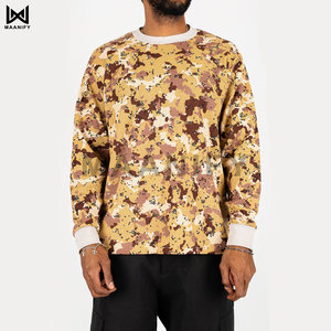 Camiseta Corta Térmica con Estampado de Camuflaje Desértico, para Mujer, Holgada, con Logotipo Personalizado, Marca MAANIFY, Superventas - Product Image 1