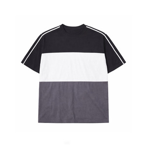 เสื้อยืดคอตตอนหนาน้ำหนักมากทรงโอเวอร์ไซส์สำหรับผู้ชาย สีพื้น สไตล์สตรีทแวร์ คอกลม ทรงหลวม ผลิตในอเมริกา รับผลิตแบบ OEM ODM - Product Image 5