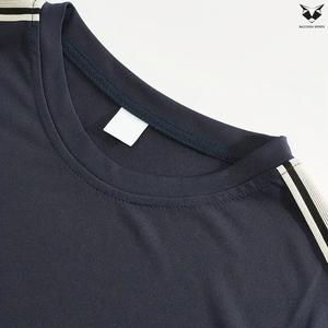 Two-piece Set, Round Neck <b>Short</b>-Sleeved T-Shirt And Elastic Waist <b>Shorts</b> Set Men Clothing <b>Compression</b> T-Shirt And <b>Shorts</b> Set - Product Image 5