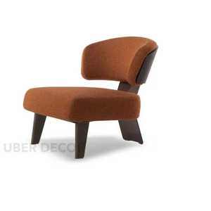 Modena Eleganza Italian Minimalist Fabric <b>Chaise</b> <b>Lounge</b> for Living Room and Leisure Spaces - Product Image 2