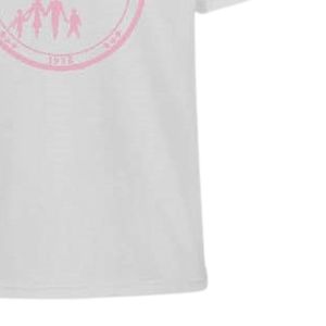 เสื้อยืดคอกลมแขนสั้นสีขาวพิมพ์ลายกราฟิกสีชมพูเสื้อผ้าลำลองสวมใส่ได้ทุกวันเสื้อผ้าสตรีทแวร์สวมใส่สบายเสื้อผ้าสำหรับทุกเพศ - Product Image 6