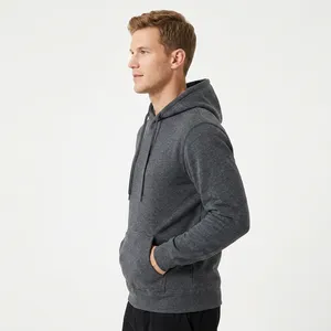 Sudaderas con Capucha Casuales para Hombre y Mujer, Sudadera Nueva con Capucha, Forro Polar 100% Algodón, Ropa Deportiva Unisex de Invierno - Product Image 3