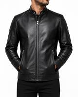 Vestes d'hiver en cuir véritable pour hommes, construction de qualité supérieure, chaudes, douces et confortables, vêtements de mode saisonniers, vente en gros