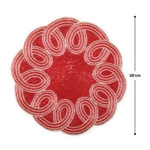 Meilleur set de table brodé à thème coloré avec perles pour la décoration de la maison, nappes de table, table à manger - Product Image 6