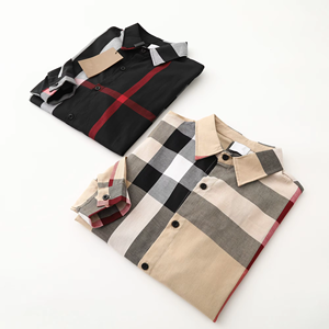 Camisa de Manga Larga a Rayas Casual y Elegante de Burberry para Hombre, Precio de Fábrica, Calidad Original - Product Image 4